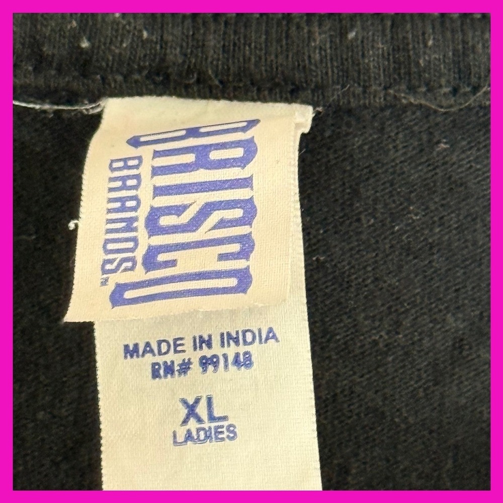 Dora the Explorer Brisco Brands Graphic T-Shirt Black Ladies XL Y2K Streetwear - Picture 4 of 4